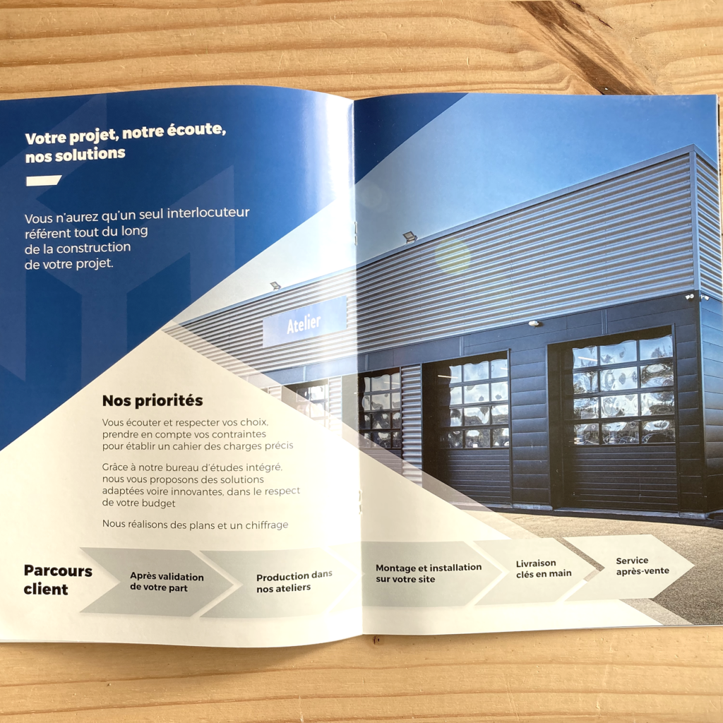 brochure module création